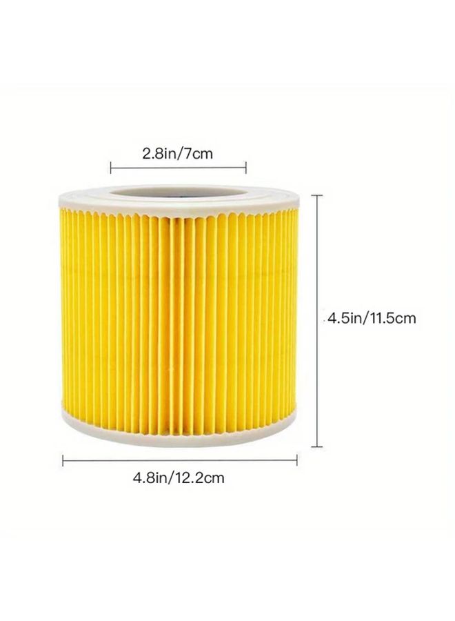 2pcs Replacement Vacuum Cleaner Filter Element For Home Applicance Maintenance Easy Install Washable Durable Plastic Accessory - Image 4