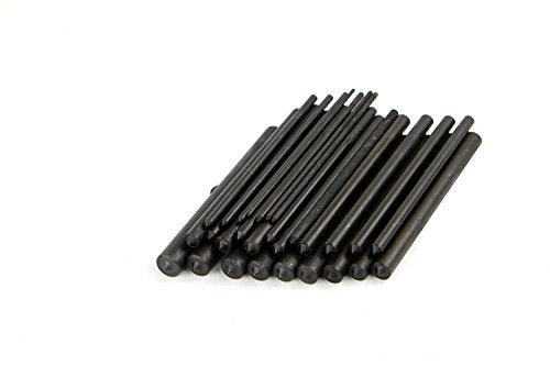 UI PRO TOOLS 28pc Center Transfer Punches Set Machinists Tool Punch Stand Heat Treated Steel Black Industrial Oxide Finish - Image 4