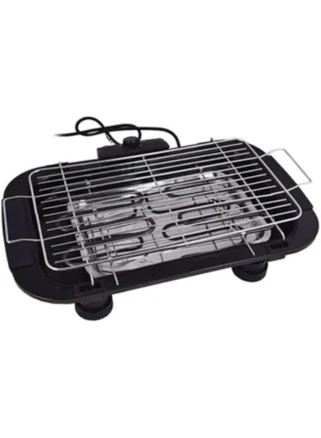 Sokany SK-273BG Electric Barbecue Grill - 2000W Indoor Smokeless BBQ Grill with Adjustable Temperature Thermostat, Removable Chrome Grate & Water Drip Tray - Image 2