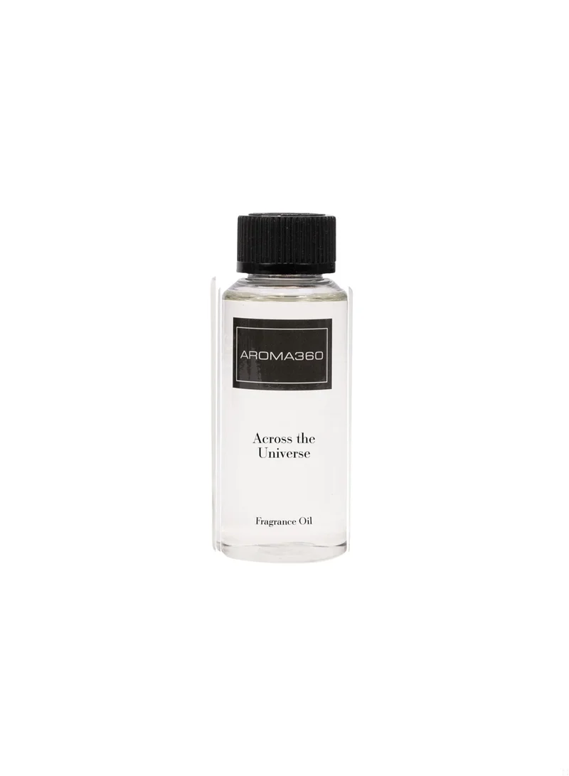 AROMA360 Across The Universe Fragrance Oil - Hotel Inspired for Essential Oil Diffusers - Aromatherapy Diffuser Oil - Eucalyptus, Citrus, and Soft Florals - 50 mL