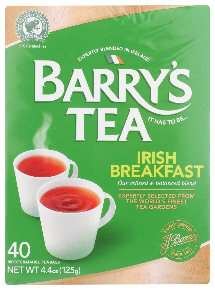 BARRY'S TEA Barry's Irish Breakfast Tea, 40 Tea Bags - Image 1
