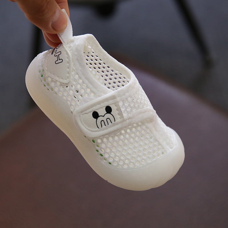 Mesh Sneakers Lightweight Flexible Sole Walking Shoes For Kids Indoor And Outdoor Activities - Image 4