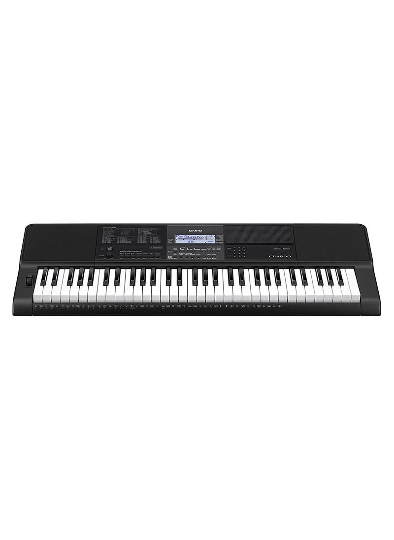 CASIO - CT-X800 Digital Musical Piano Keyboard - 600 Tones - 195 Rhythms - Touch Response - Image 1