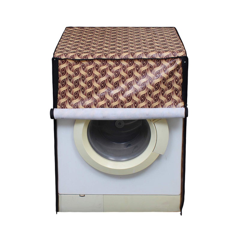 Lithara Waterproof Front Load Washing Machine Cover For 8 Kg, 8.2 Kg, 8.5 Kg, 9 Kg (Design_73) - Image 5