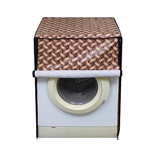 Lithara Waterproof Front Load Washing Machine Cover For 8 Kg, 8.2 Kg, 8.5 Kg, 9 Kg (Design_73) - Image 1