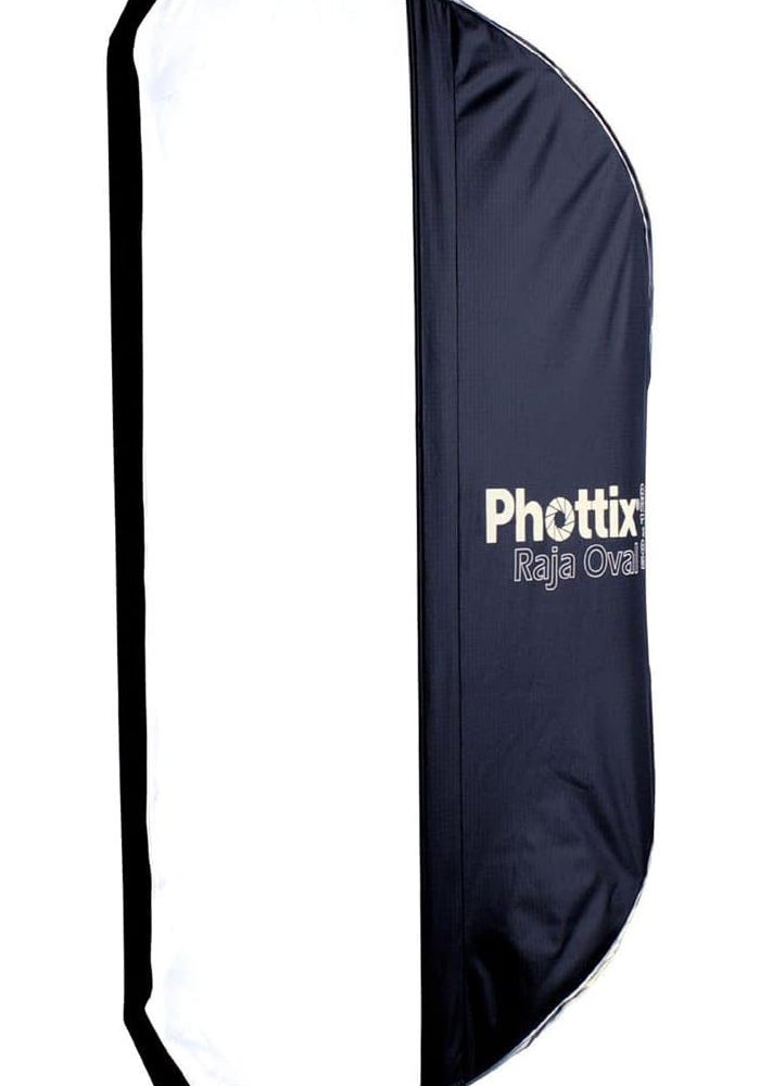 Phottix 20x47" Raja Oval Quick-Folding Softbox - Image 1