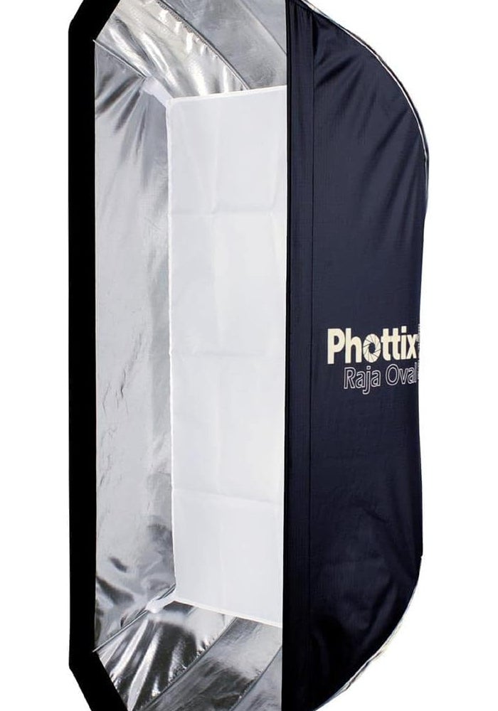 Phottix 20x47" Raja Oval Quick-Folding Softbox - Image 2