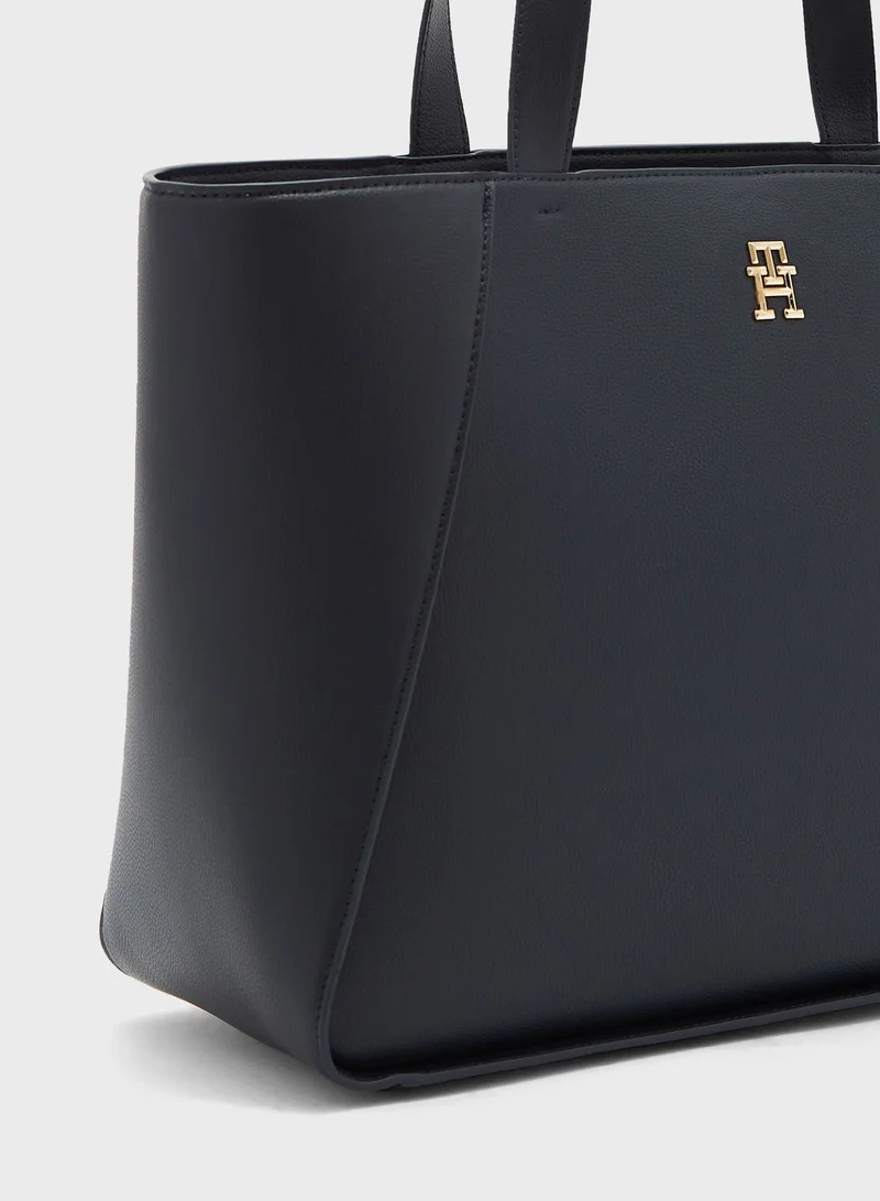 TOMMY HILFIGER Top Handle Tote Bag