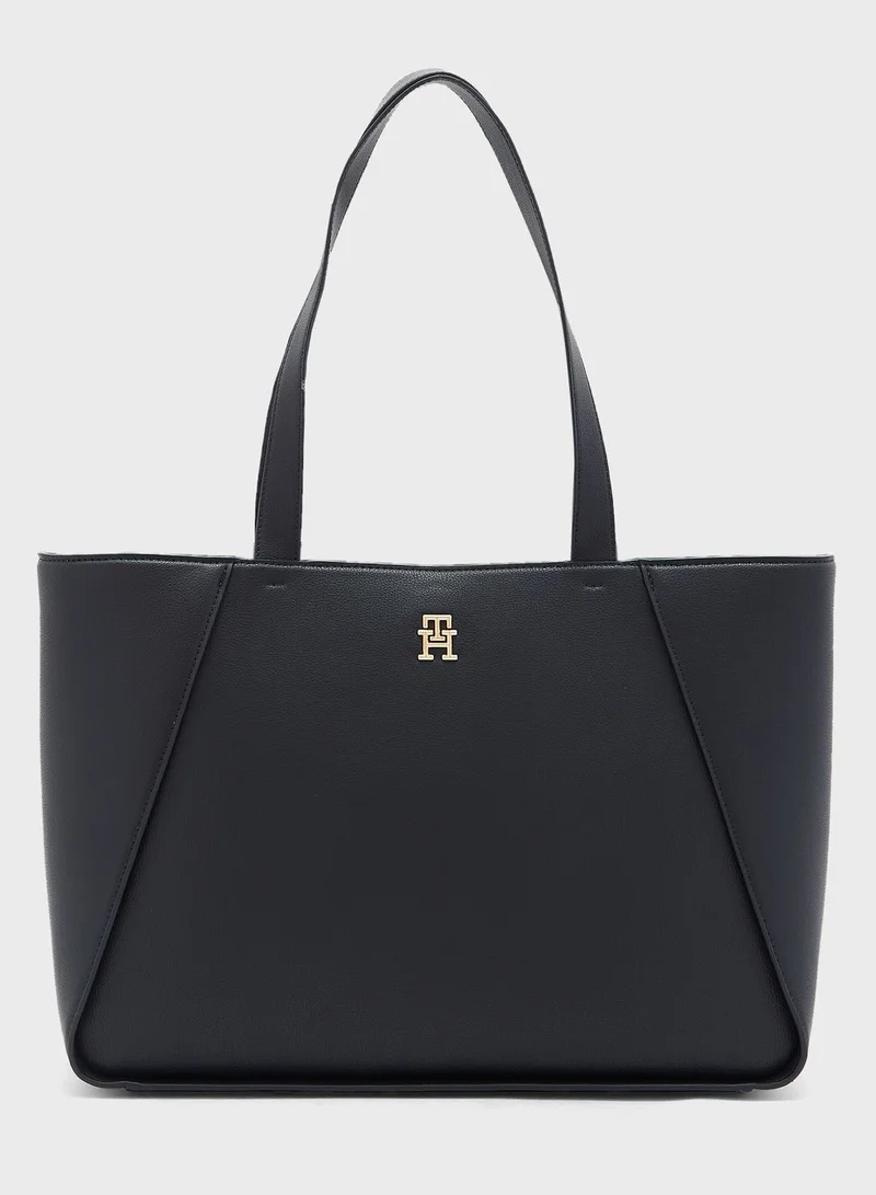 TOMMY HILFIGER Top Handle Tote Bag