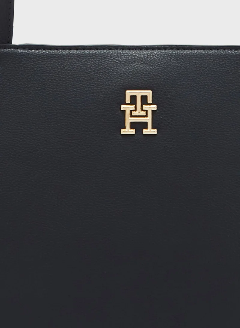 TOMMY HILFIGER Top Handle Tote Bag