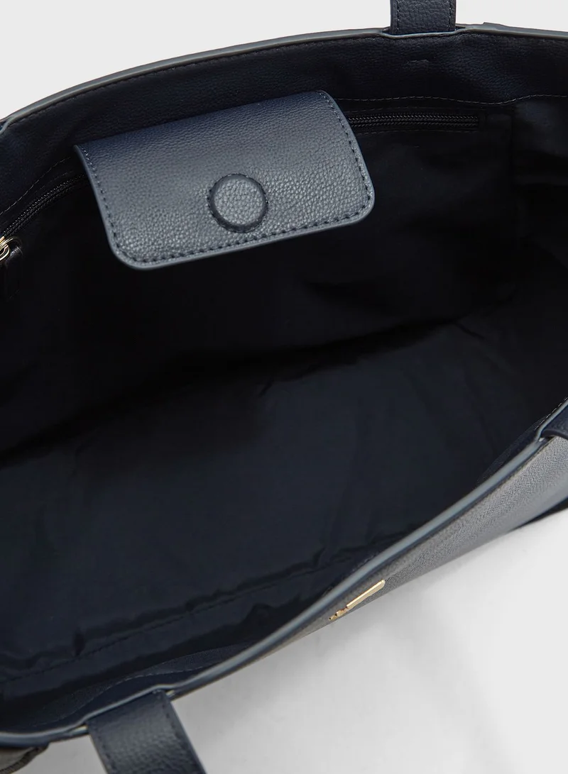 TOMMY HILFIGER Top Handle Tote Bag