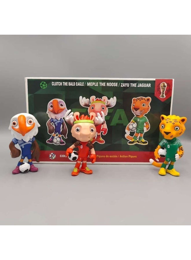 Fifa World Cup 2026 mascots figurine Model Sports Collectibles - Image 1