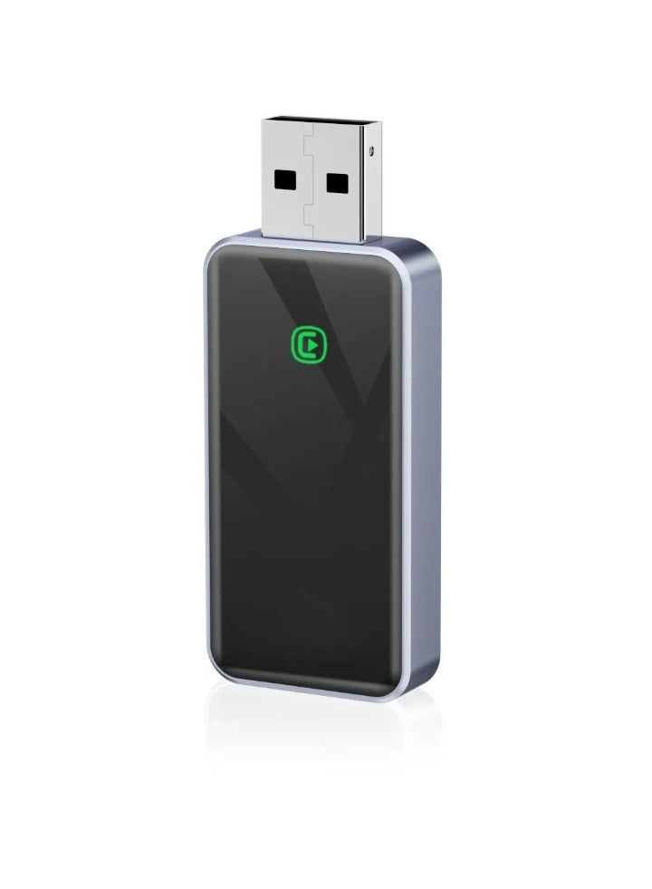 Wireless Carplay Adapter,  Carplay To Wireless Converter, Ultra Compact And Durable Car Multimedia Player, Wired To Wireless Carplay Dongle Plug, (1pc, Black, For Android And Applle)