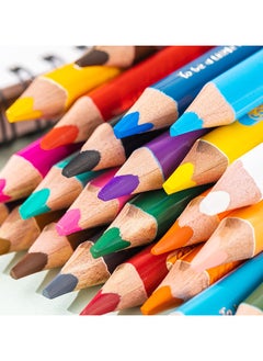 Deli Deli EC134-12 Color kid Colored Pencils - Triangular Barrel (Assorted Colors)  - Image 5