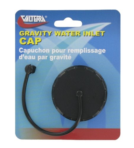 Valterra A0120SBKVP Black Carded Gravity Water Inlet Cap - Image 3
