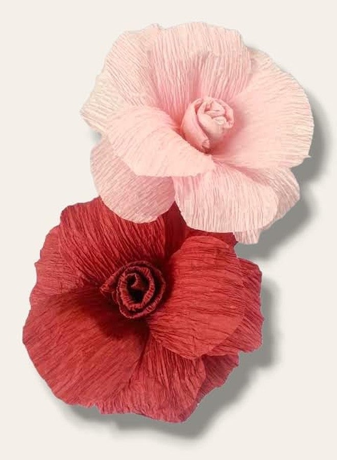 CREATIVE PENCIL Wrinkled Crepe Paper Roll for DIY Flower Making and Wrapping, Perfect for Art and Craft Projects with Multicolored Options (24cm x 200cm, Pack of 5) - Image 2