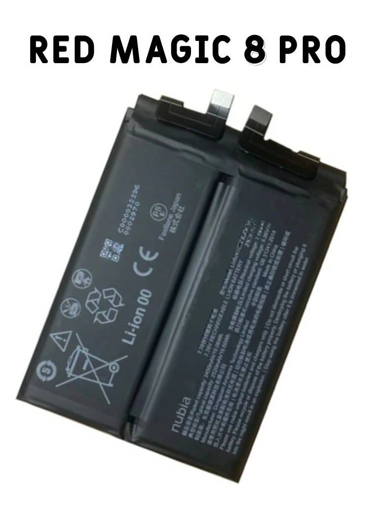 HYX Original high Quality Replacement Battery For ZTE Nubia Red Magic 8 Pro Black - Image 2