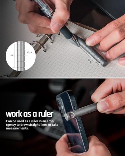 TISUR Keychain Pry Bar, Titanium Mini EDC Prybar Multitool with Bottle Opener, Pocket Small Keychain Tools for Every Day Carry(Gray-Mini) - Image 4