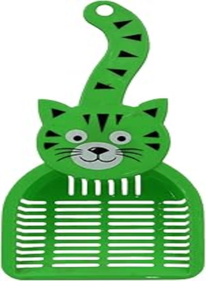 Big Shovel for Cleaning Litter (Green/Black)