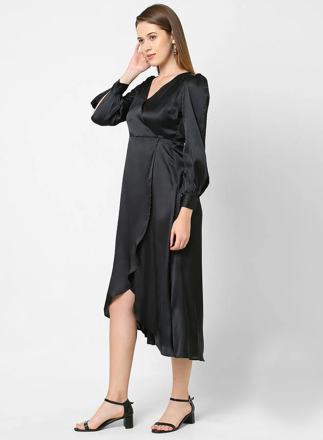 Mish  Satin Midi Dress for Women | Best Price UAE
