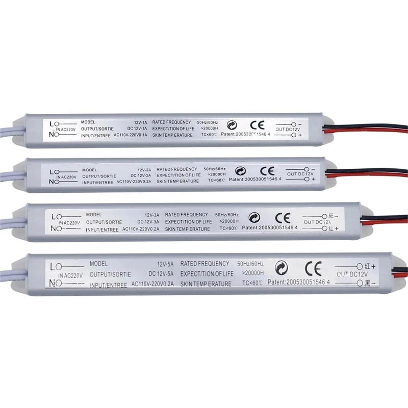 LED Driver Power Supply 220V to 12V 6A 72W Switching Transformer for DC Lighting - Image 2