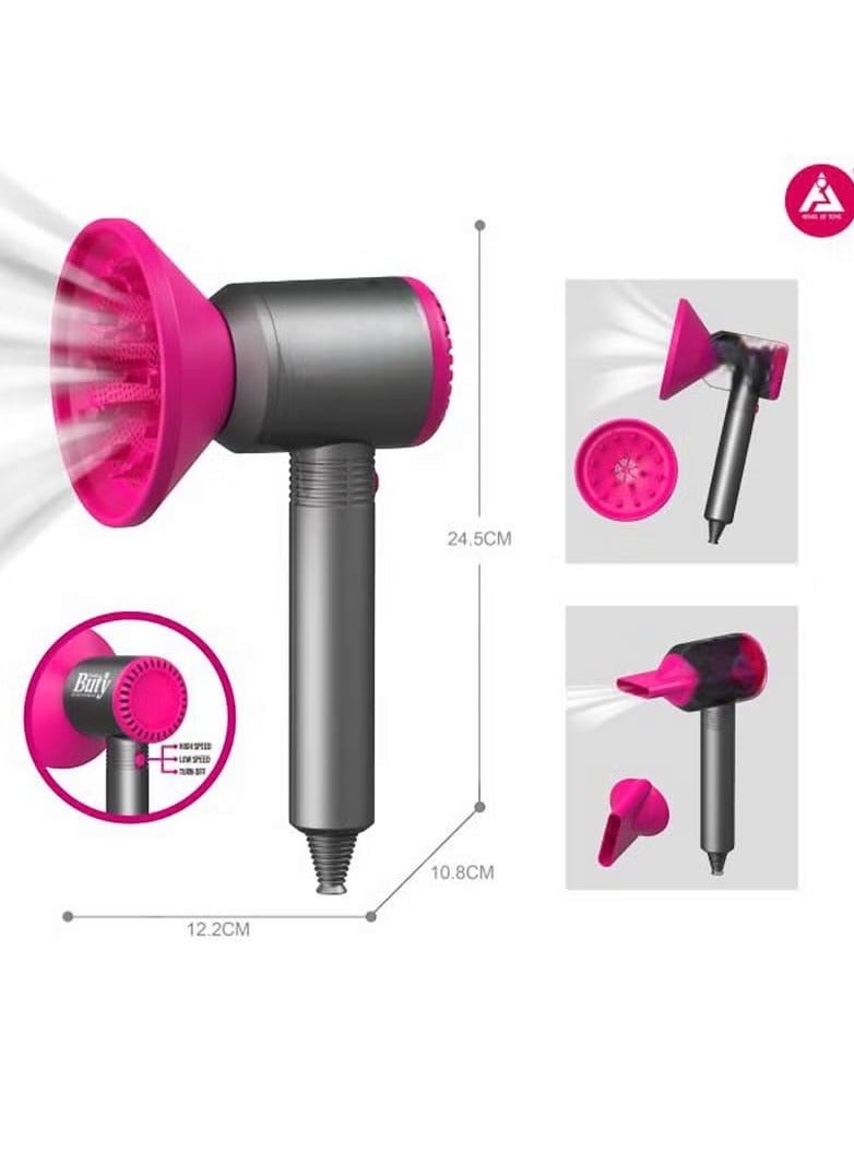 في آي بي مجموعة ألعاب مجفف الشعر للأطفال، مجموعة أدوات تجميلية ممتعة ومبتكرة - Image 1