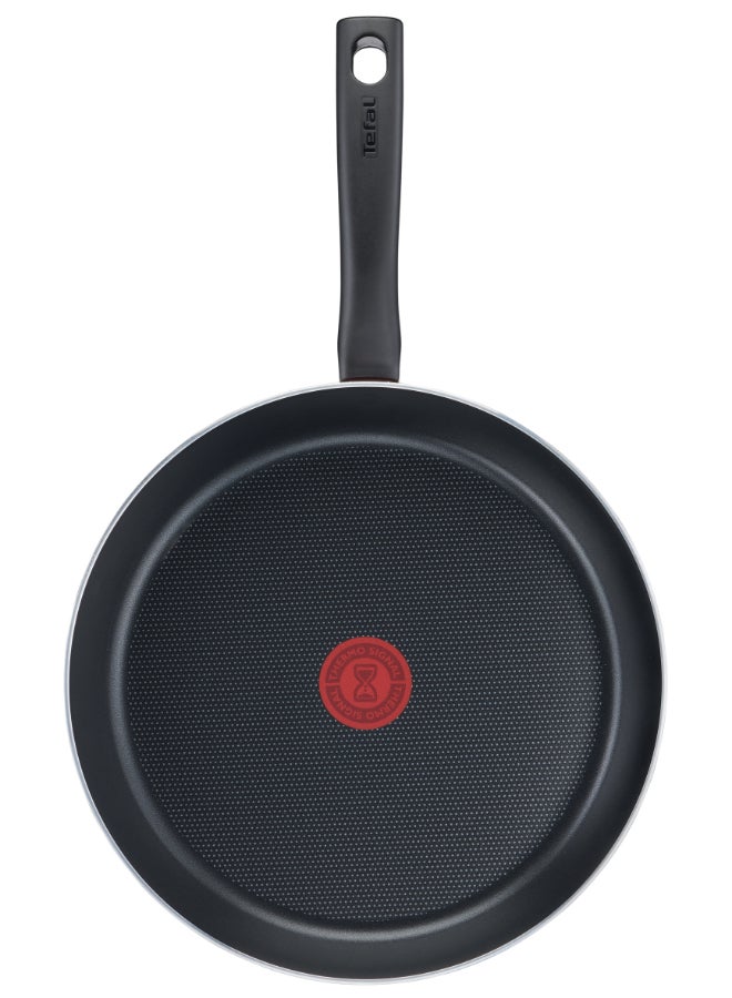 تيفال TEFAL مقلاة | G6 Tempo Flame 20 سم | غير لاصق مع مؤشر Thermo Spot | أحمر | ألومنيوم | ضمان لمدة سنتين | C3040283 أحمر/أسود - Image 2