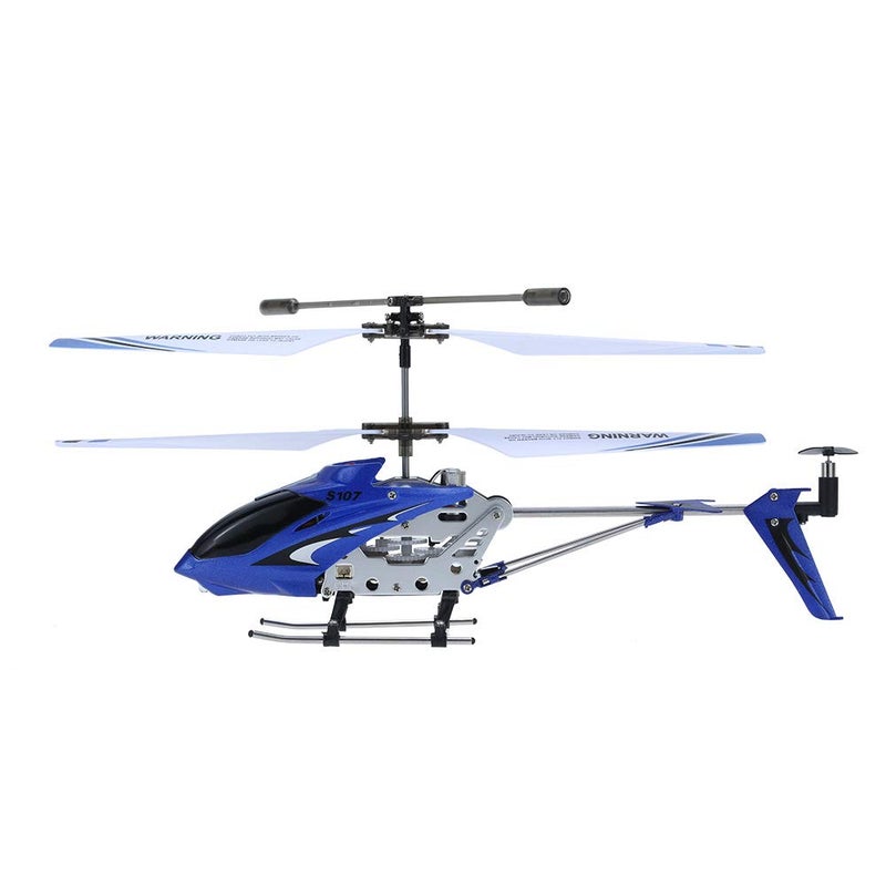 SYMA S107G 3 Channel RC Helicopter with Gyro, Blue - Image 3