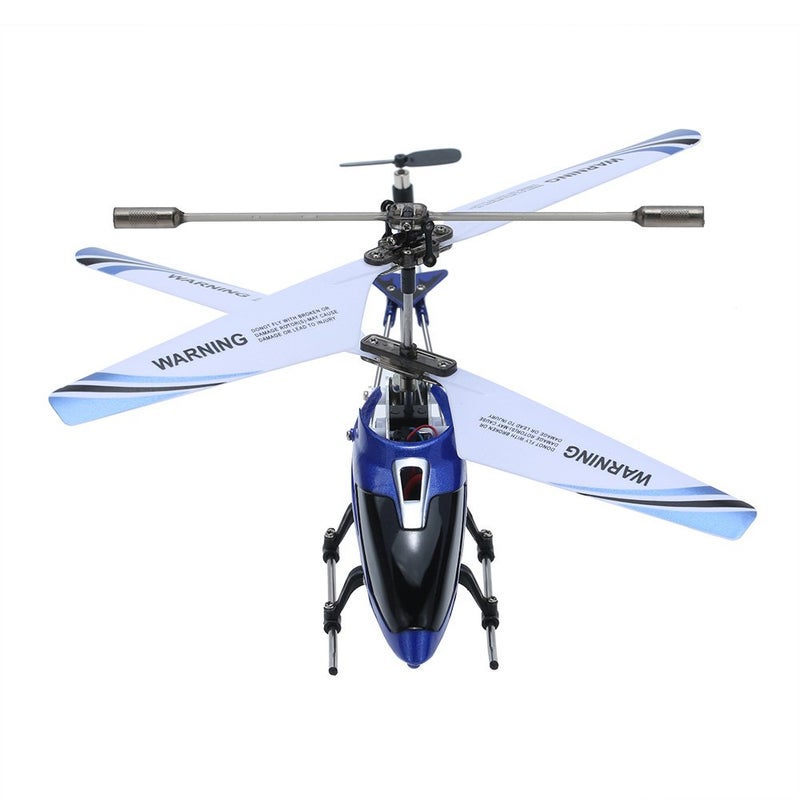 SYMA S107G 3 Channel RC Helicopter with Gyro, Blue - Image 4