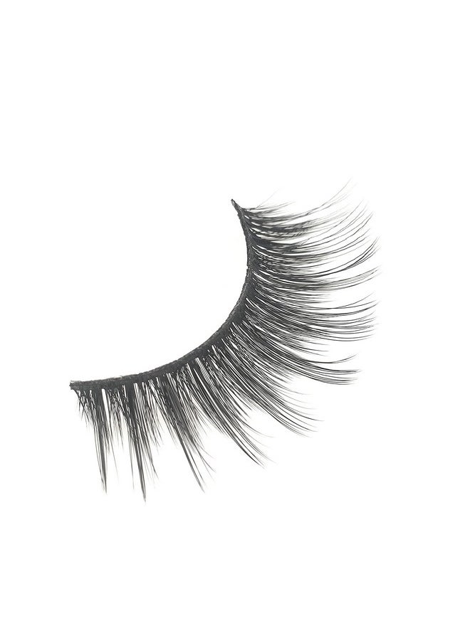Siren Call (Formally Uwu) Reusable 15 Wears, Fluffy Looking Vegan False Lashes, Handmade From Korean Silk. Lightweight Cruelty Free Eyelash With Volume 1 Pair