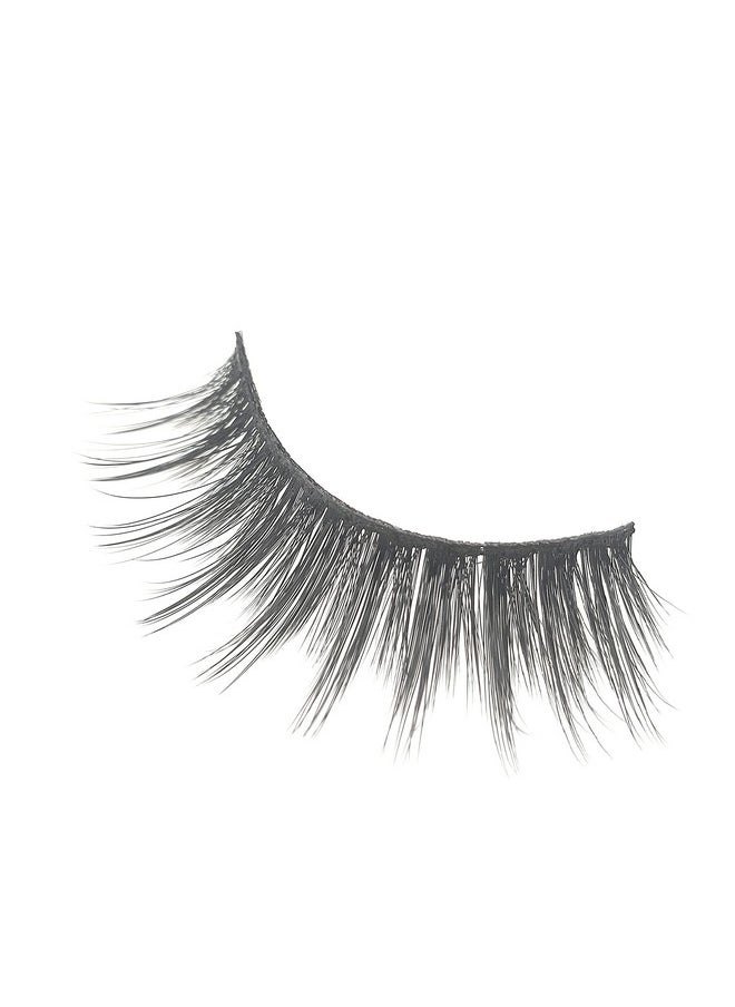 Siren Call (Formally Uwu) Reusable 15 Wears, Fluffy Looking Vegan False Lashes, Handmade From Korean Silk. Lightweight Cruelty Free Eyelash With Volume 1 Pair