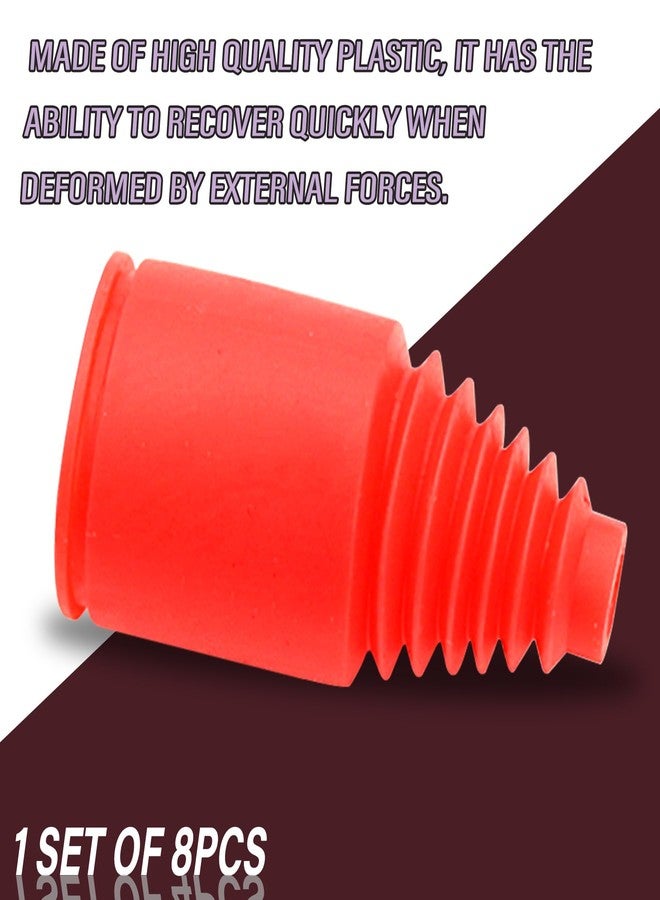 FLMLF RC Axle Boot 8PCS Quality Rubber 23 x 47mm Shock Boot Half-Shaft Dust Cover for 1:5 RC Remote Car Hpi Baja Rovan King Motor 5B 5T 5SC - Image 3