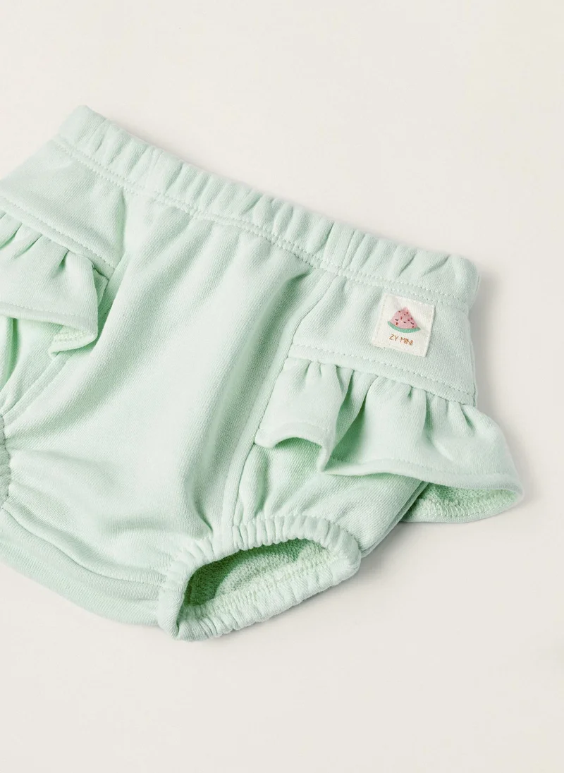زيبي Bloomers with Ruffles for Newborn Baby Girls