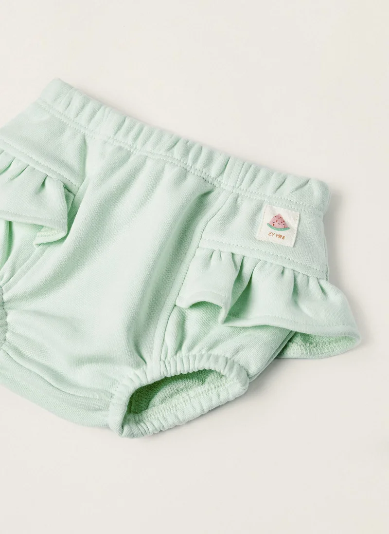 زيبي Bloomers with Ruffles for Newborn Baby Girls