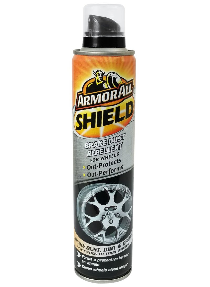 ARMOR ALL SHIELD Brake Dust Repellent 300ml Car Wheel Cleaner Spray Powerful Foaming Formula Wheels Finish And Shine - Image 1