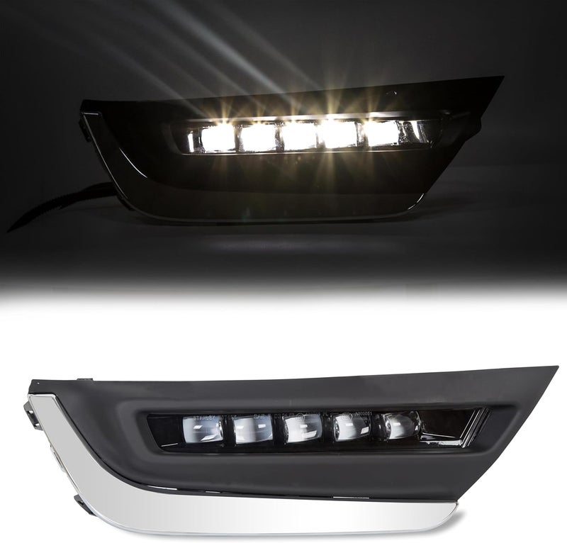 Kojem LED Fog Lights for 2017-2019 Honda CR-V with Bezel Pair - Image 5