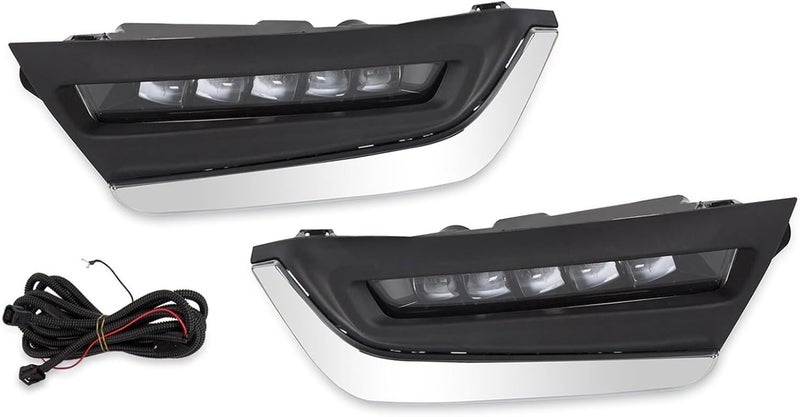 Kojem LED Fog Lights for 2017-2019 Honda CR-V with Bezel Pair - Image 1