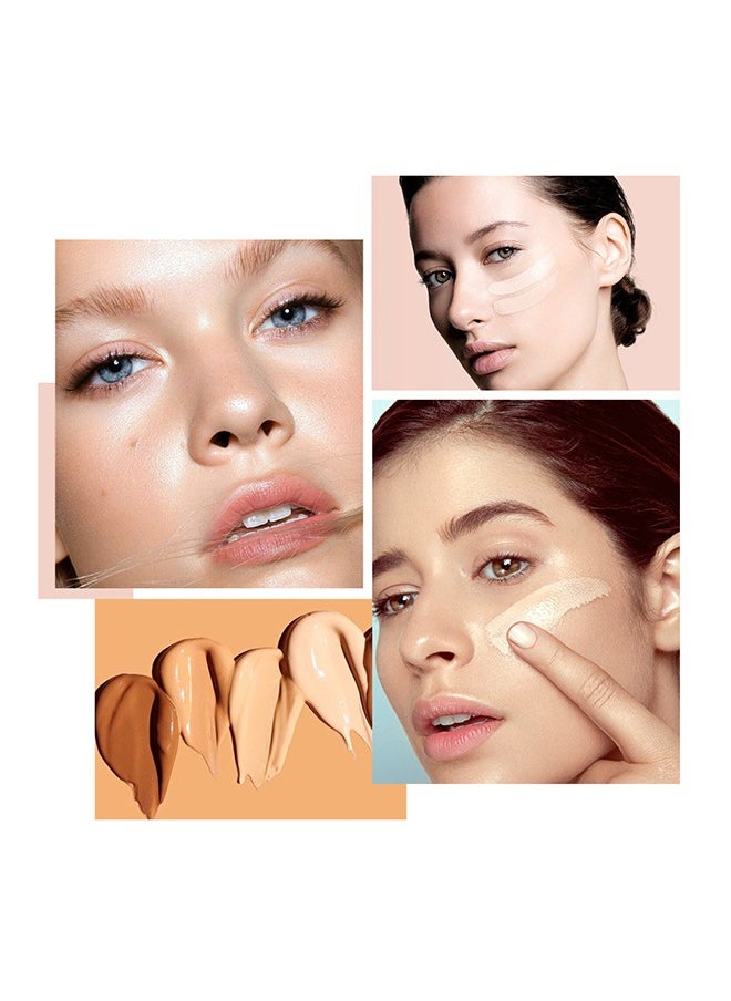 O.TWO.O Full Coverage Liquid Foundation, Smoothing Makeup Base Concealer Foundation, Matte Wear Concealer Sun Block Cream, Minimizes Pores, Hides Wrinkles - Advanced Real Moisture Foundation(Pearly white)  - Image 4