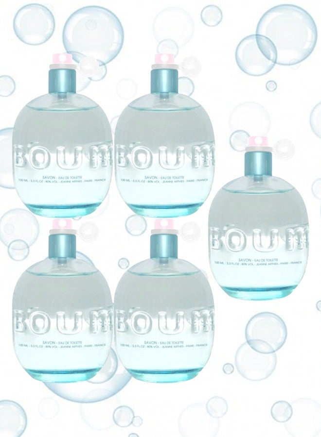 Boum 5 Pieces Savon EDT 100ML - Image 1