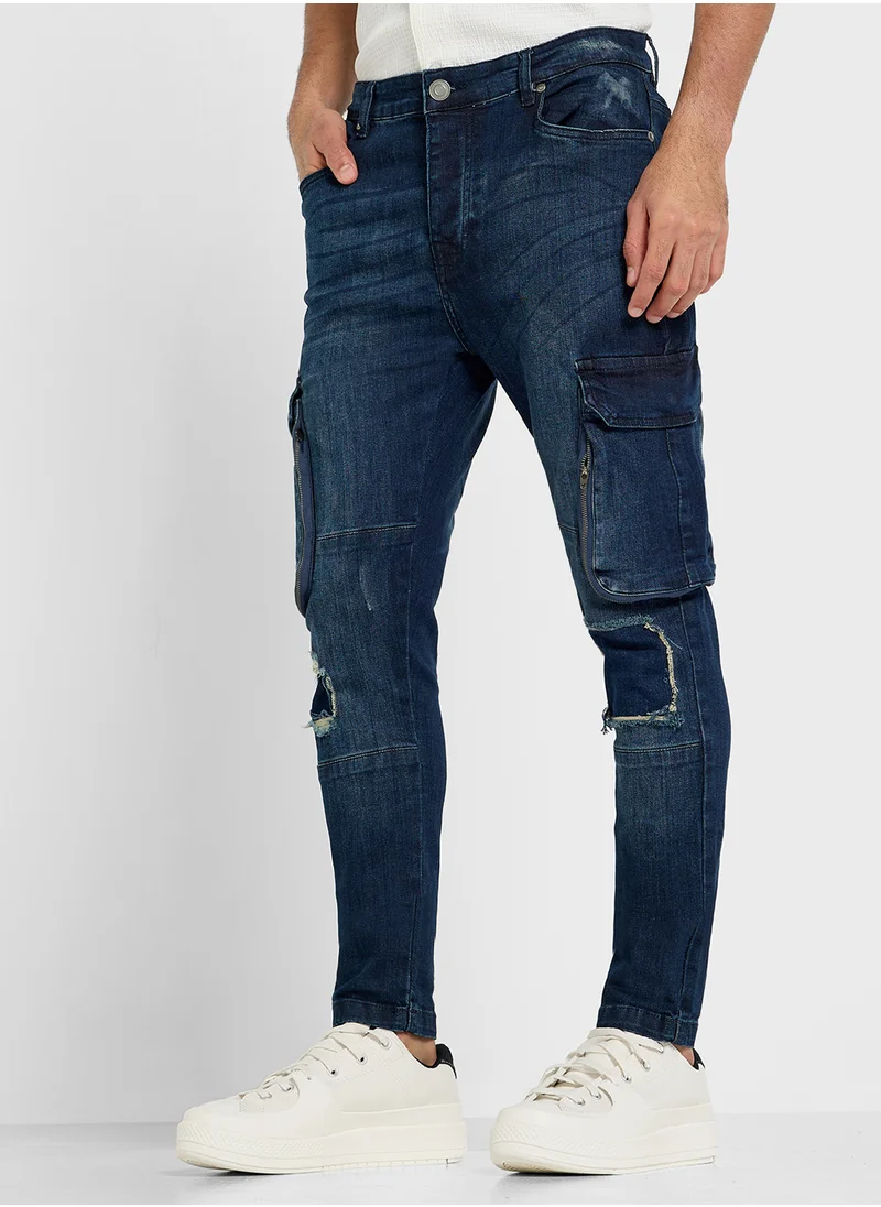 BRAVE SOUL Skinny Fit Jeans