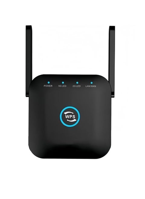 WiFi Extender, WiFi Booster, WiFi Repeater, Coverage Up to 9800 Square Feet and 45 Devices, Internet Booster - with Ethernet Port, Quick Setup, Home Wireless Signal Booster