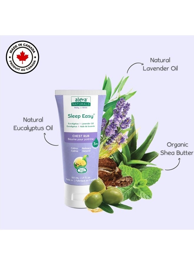 Aleva Naturals Soothing Comfort Chest Rub | Gentle and Easy to Use | Healthy Baby Care | Refreshing Scents of Eucalyptus and Lavender Oils | for Babies with Stuffy, Runny Noses - 1.7 Fl Oz - Image 3