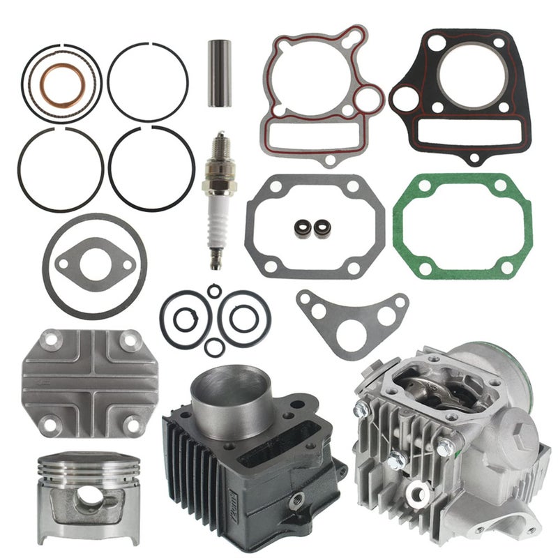 ANTUKO Cylinder Head Piston Gasket Top End Kit Replacement for CRF70 ATC70 XR70 TRX70 12101GB0910 1210108700012101087010 12101HB200012101098670 12101098671