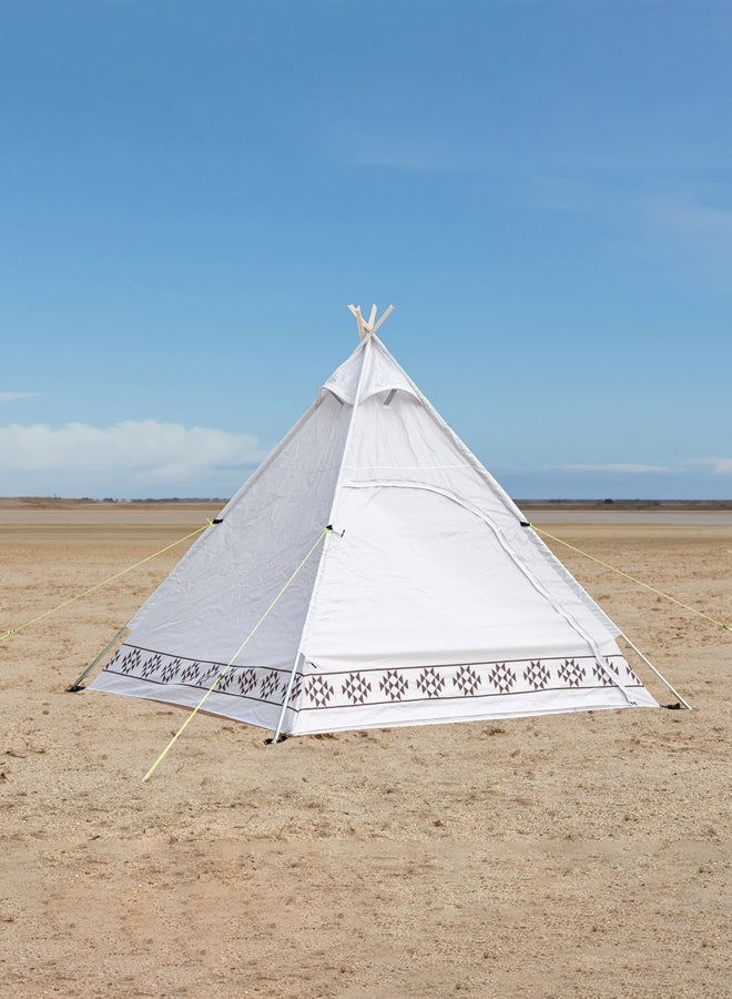 DPT Pyramid lodge tent, Gray, Size220*220*200 Cm - Image 2