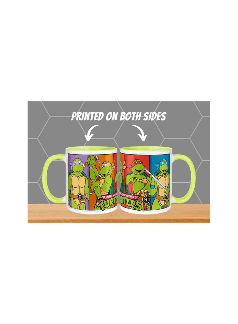MEC Ninja Turtles Design Printed Coffee Mug 325 Ml - Image 4