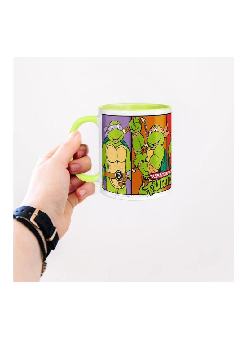 MEC Ninja Turtles Design Printed Coffee Mug 325 Ml - Image 5