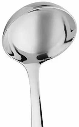 AG Enterprises AG Enterprises Premium Stainless Steel Kitchen Tools Set for Cooking Set of 5 35 cm Length Silver Contains 1 Ladle 1 Skimmer1 Turner 1 Spatula 1 Slotted Turner  - Image 2