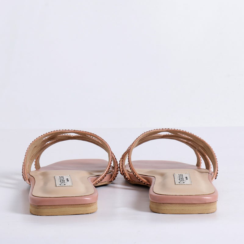 Crystalicious Fiona Luxurious Rhinestones Sandals Handcrafted by Artisans Effortless Glamour for Every Occasion - Image 5