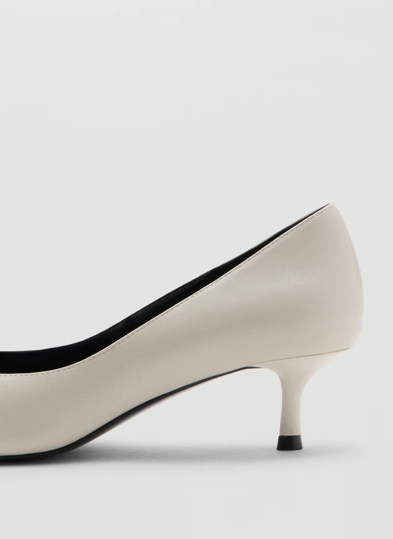 Mango 05-CRUDO Kitten Heel Pointed Toe Shoe for Women | Best Price UAE