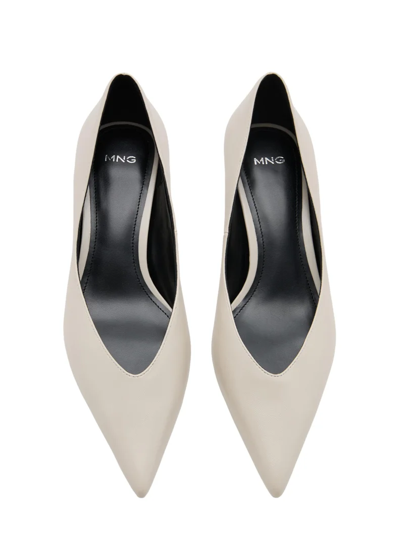 Mango 05-CRUDO Kitten Heel Pointed Toe Shoe for Women | Best Price UAE